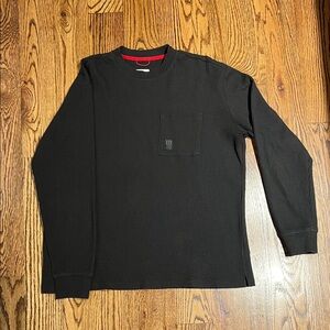 Topo Designs Black Thermal Long Sleeve Men's